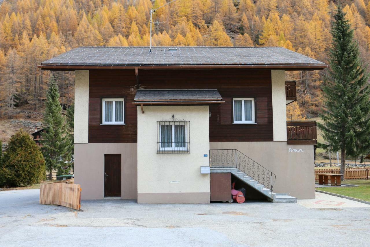 Apartmán Haus Amara Saas-Grund Exteriér fotografie